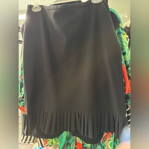 Liz Claiborne Black Pencil Skirt